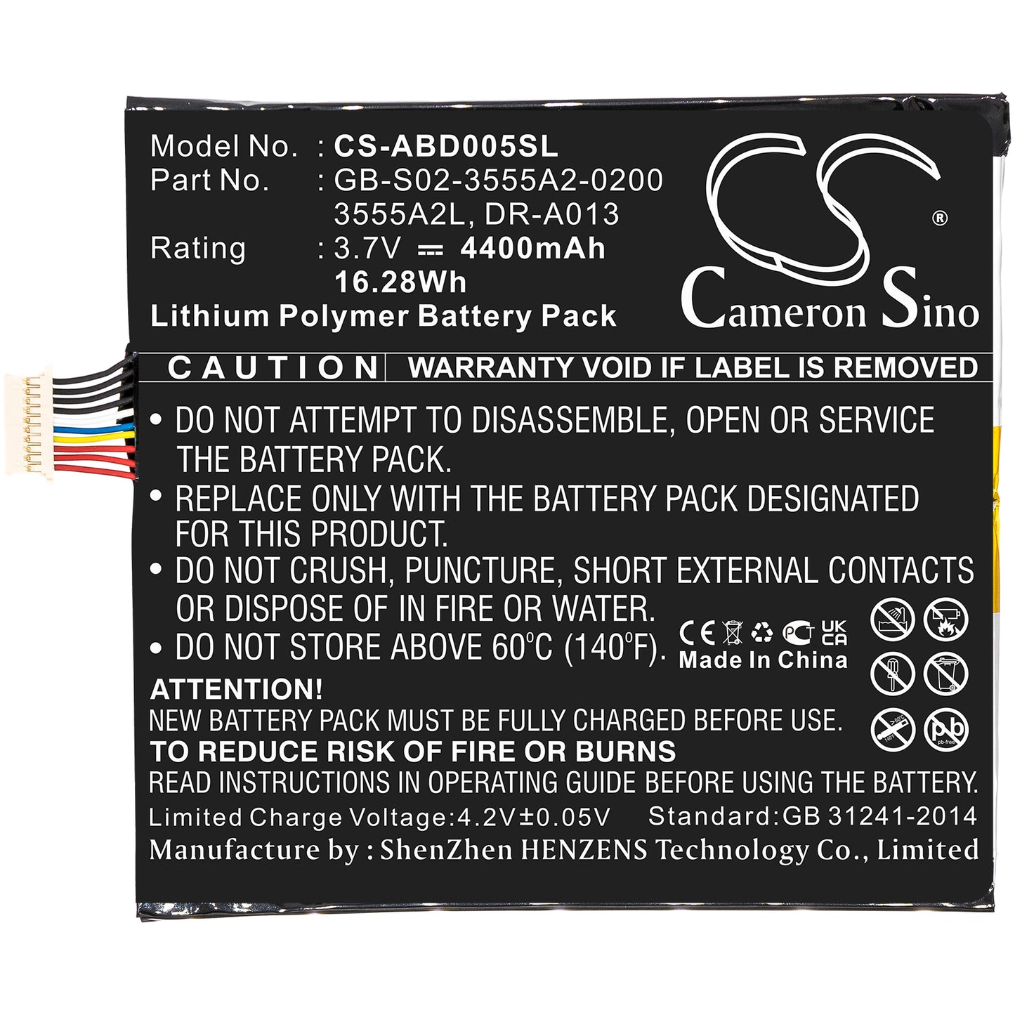 Replacement Battery for Amazon kindle Fire – Tablet – 4400mAh / 3.7V - image 3