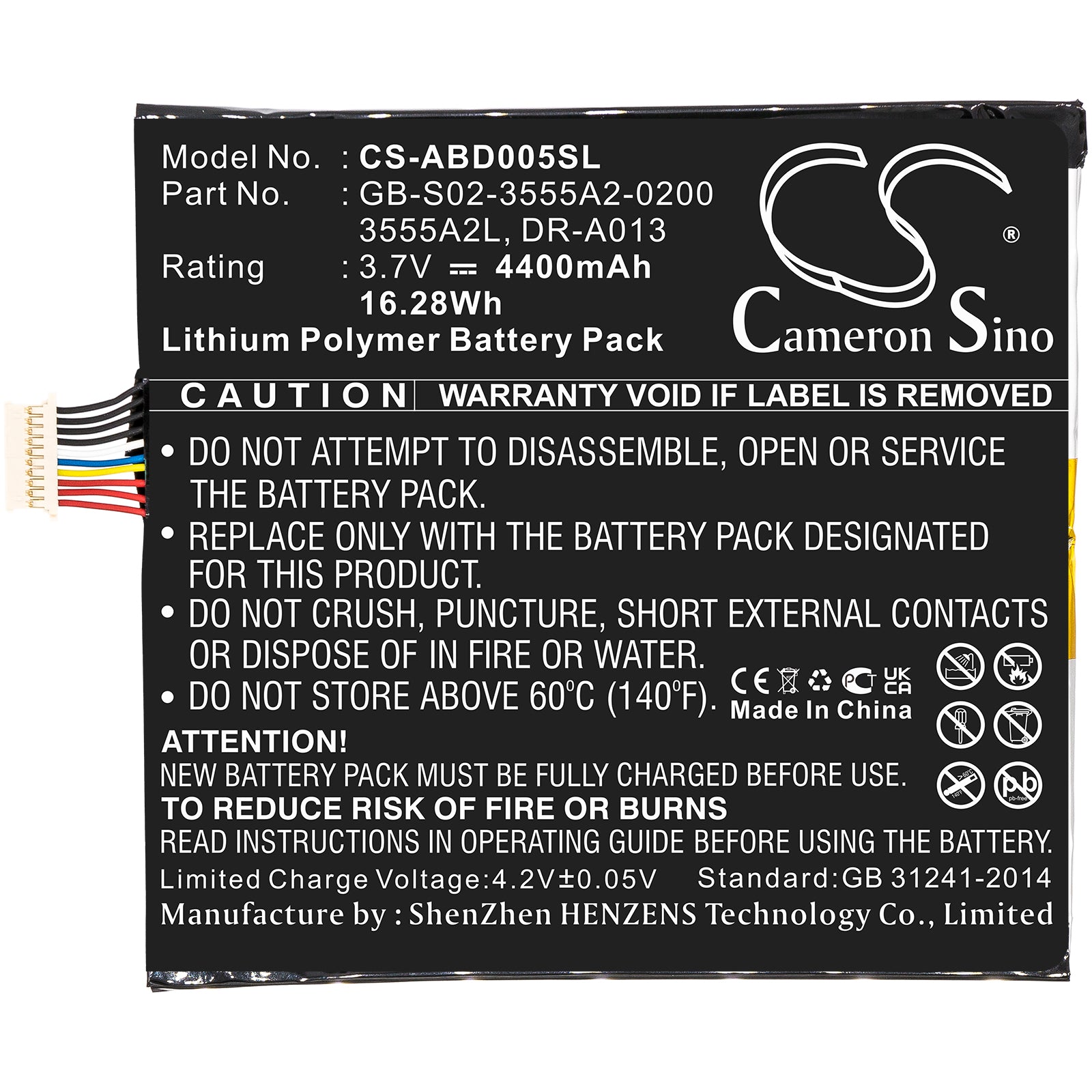 Replacement Battery for Amazon kindle Fire – Tablet – 4400mAh / 3.7V - image 3