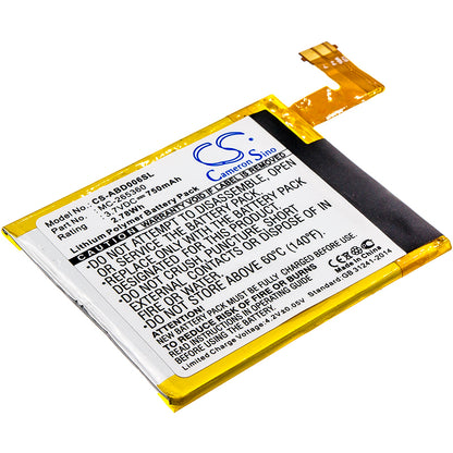 Replacement Battery for Amazon Kindle 6 – E-book, E-reader – 750mAh / 3.7V