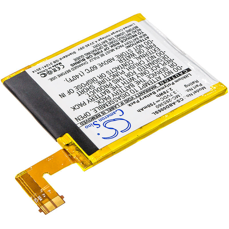 Replacement Battery for Amazon Kindle 6 – E-book, E-reader – 750mAh / 3.7V