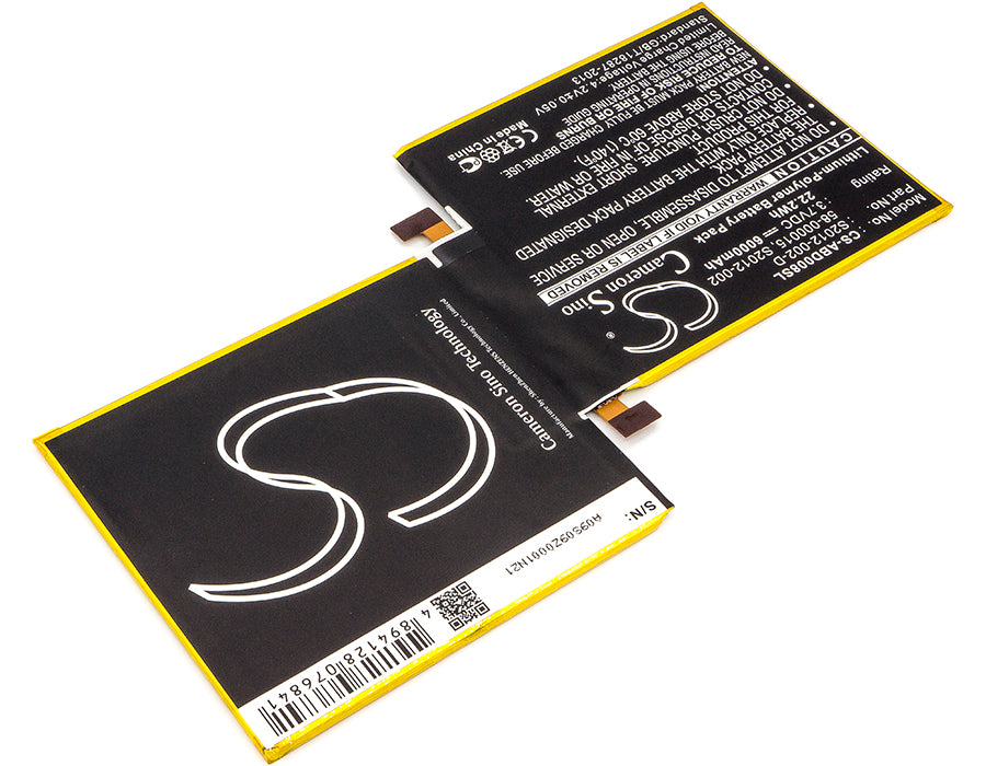 Replacement Battery for Amazon Kindle Fire 8.9" – Tablet – 6000mAh / 3.7V - image 2