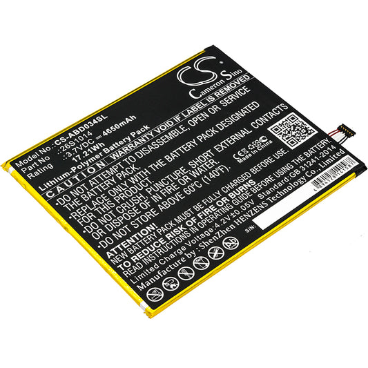 Replacement Battery for Amazon Kindle Fire 8 7 Generation – Tablet – 4650mAh / 3.7V - image 1