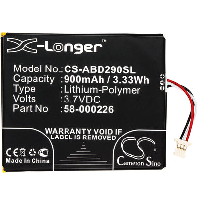 Replacement Battery for Amazon Kindle 10th – E-book, E-reader – 900mAh / 3.7V