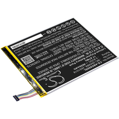 Replacement Battery for Amazon Kindle Fire HD 8 – Tablet – 4650mAh / 3.8V - image 2