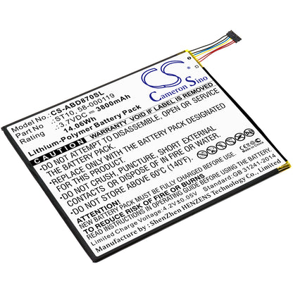 Replacement Battery for Amazon Kindle Fire HD 10 – Tablet – 3800mAh / 3.7V - image 1