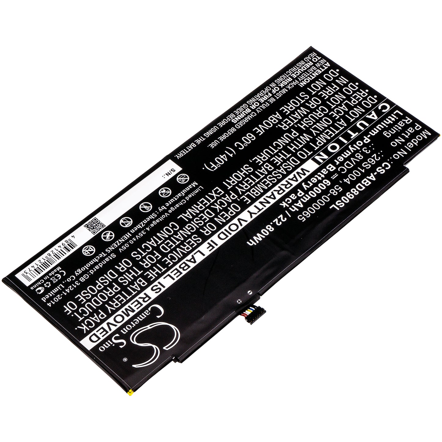 Replacement Battery for Amazon Kindle Fire HDX 8.9 – Tablet – 6000mAh / 3.8V - image 2