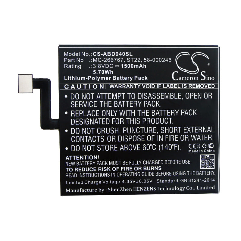 Replacement Battery for Amazon Kindle Paperwhite 4 2018 – Tablet – 1500mAh / 3.8V - image 3