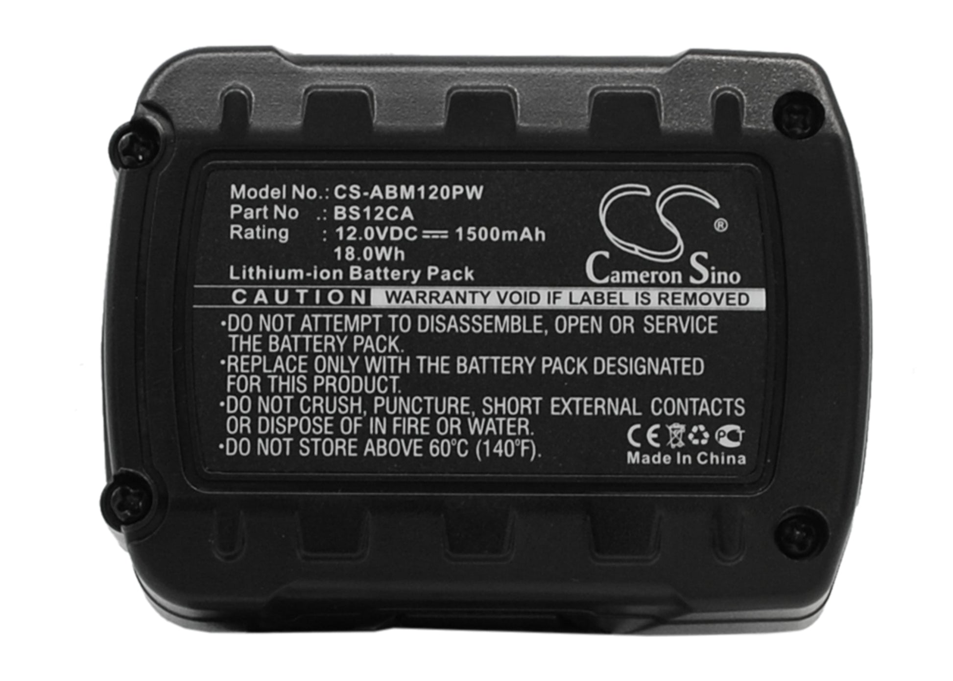 Replacement Battery for AEG MC-BS12CA – Power Tool – 1500mAh / 12V - image 1