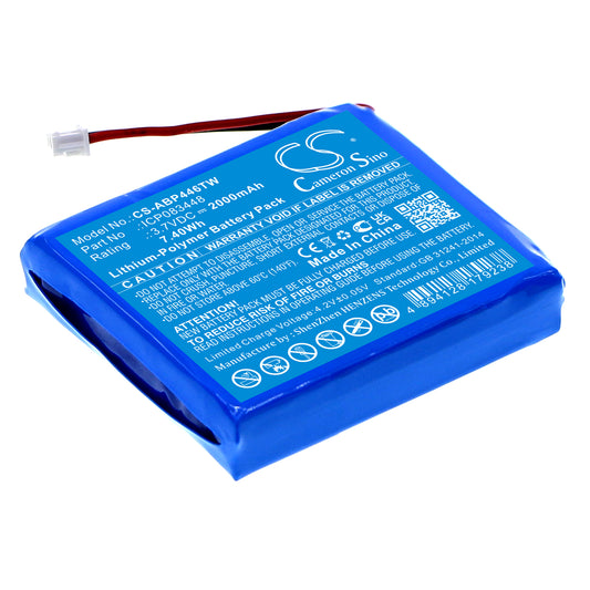 Replacement Battery for Albrecht | Stabo | Midland Tectalk Float PMR446 – Two-Way Radio – 2000mAh / 3.7V