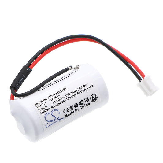 Replacement Battery for ABB 3BDH001030R0001 – PLC – 1500mAh / 3V