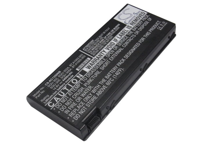 Replacement Battery for Acer Aspire 1350 – Notebook, Laptop – 4400mAh / 14.8V - image 2