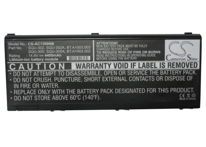 Replacement Battery for Acer Aspire 1350 – Notebook, Laptop – 4400mAh / 14.8V - image 5
