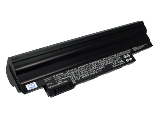 Replacement Battery for Acer | Gateway | eMachines | Packard Bell Aspire One AOD255-A01B/K – Notebook, Laptop – 6600mAh / 11.1V