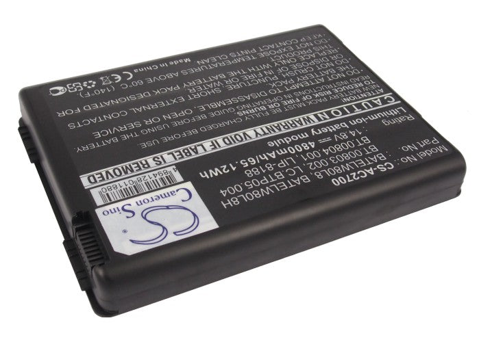 Replacement Battery for Acer TravelMate 2200 – Notebook, Laptop – 4800mAh / 14.8V - image 2