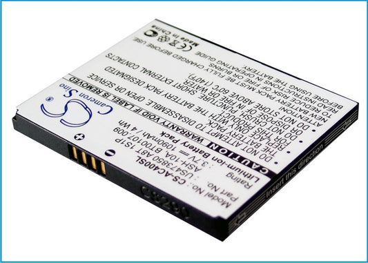 Replacement Battery for Acer beTouch E400 – Mobile, SmartPhone – 1090mAh / 3.7V - image 1
