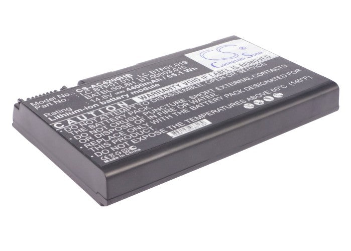 Replacement Battery for Acer  Aspire 3100 – Notebook, Laptop – 4400mAh / 65.12Wh / 14.8V