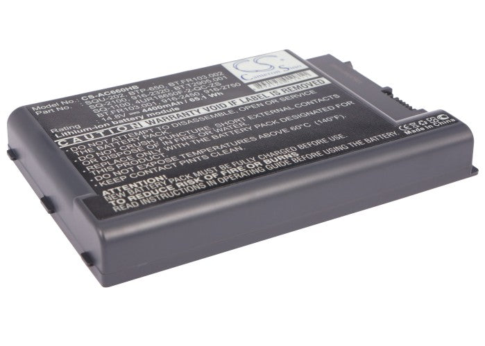 Replacement Battery for Acer TravelMate 802LMi – Notebook, Laptop – 4400mAh / 14.8V - image 1