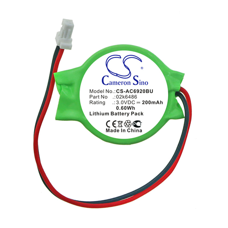 Replacement Battery for HP | Panasonic | Acer mini 110 – CMOS BackUp – 200mAh / 3V