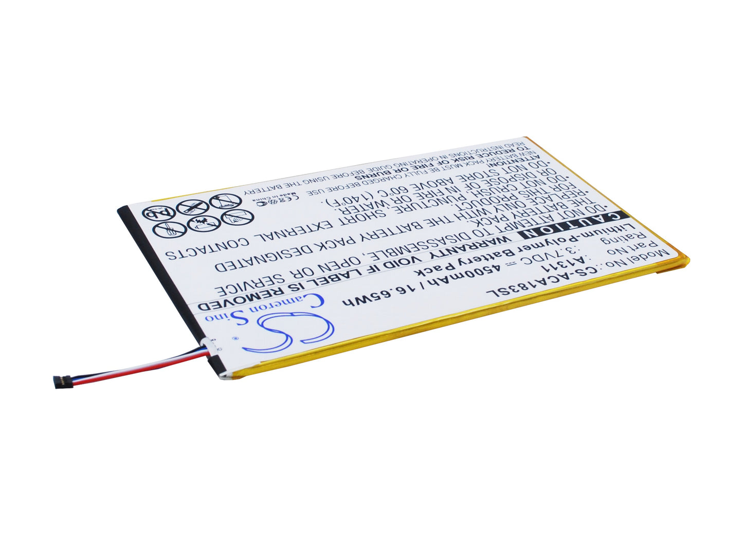 Replacement Battery for Acer Iconia Tab 8 – Tablet – 4500mAh / 3.7V - image 2