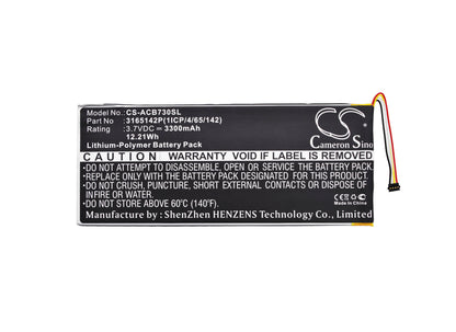 Replacement Battery for Acer Iconia One 7 B1-730 – Tablet – 3300mAh / 3.7V - image 5