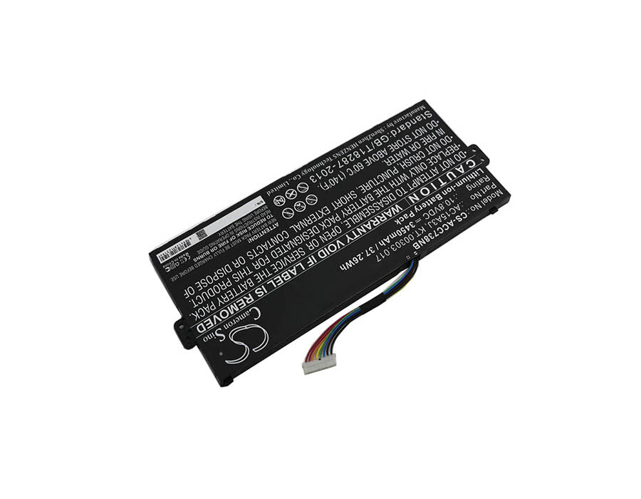 Replacement Battery for Acer Chromebook C738T – Notebook, Laptop – 3450mAh / 10.8V - image 2