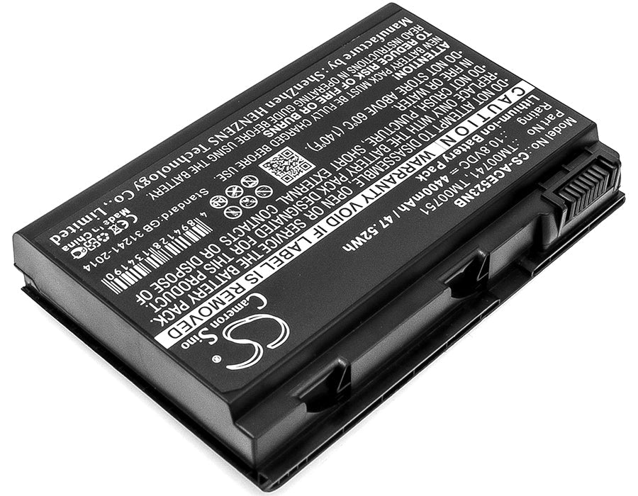 Replacement Battery for Acer  Extensa 5120 – Notebook, Laptop – 4400mAh / 47.52Wh / 10.8V