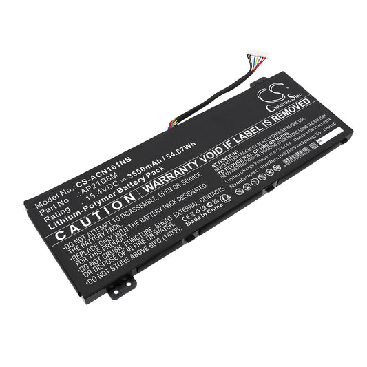 Replacement Battery for Acer Nitro 16 AN16-51-74BV – Notebook, Laptop – 3550mAh / 15.4V