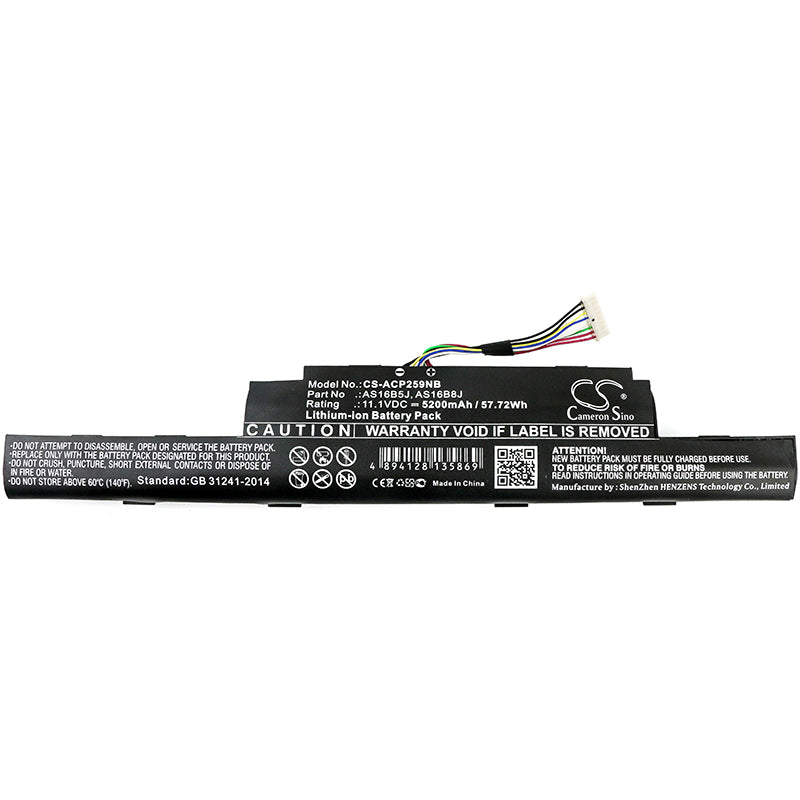 Replacement Battery for Acer Aspire E5-575G-53VG – Notebook, Laptop – 5200mAh / 11.1V - image 3