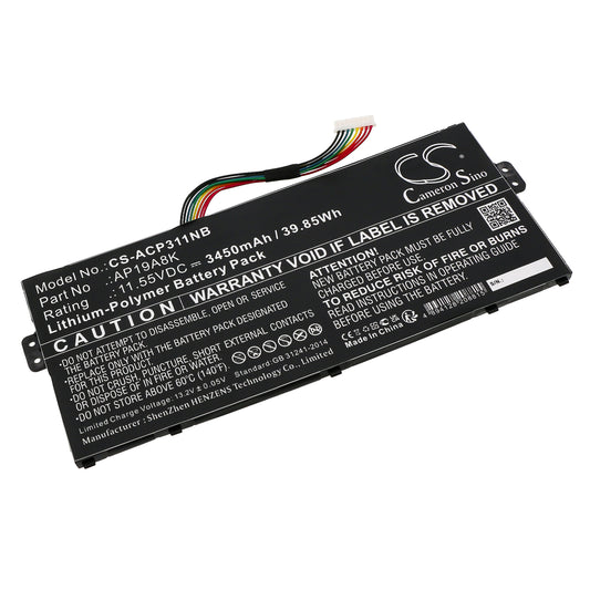 Replacement Battery for Acer Chromebook Spin 11 CP311-1HN-C3E3 – Notebook, Laptop – 3450mAh / 11.55V