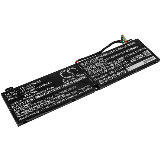Replacement Battery for Acer Predator Triton 500 PT515-51-76VM – Notebook, Laptop – 5400mAh / 15.2V