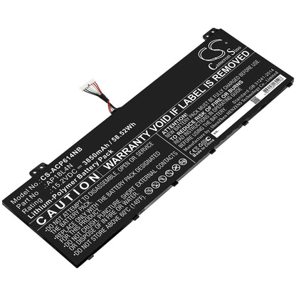 Replacement Battery for Acer TravelMate P614 – Notebook, Laptop – 3850mAh / 15.2V - image 1