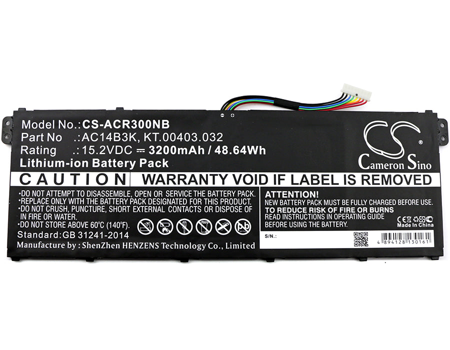 Replacement Battery for Acer Aspire R3 – Notebook, Laptop – 3200mAh / 15.2V - image 3
