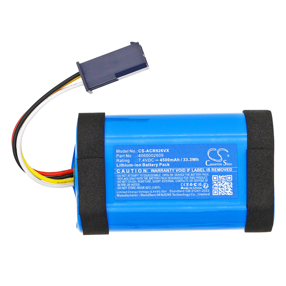 Replacement Battery for AEG | Electrolux 90027748500 – Vacuum – 4500mAh / 7.4V