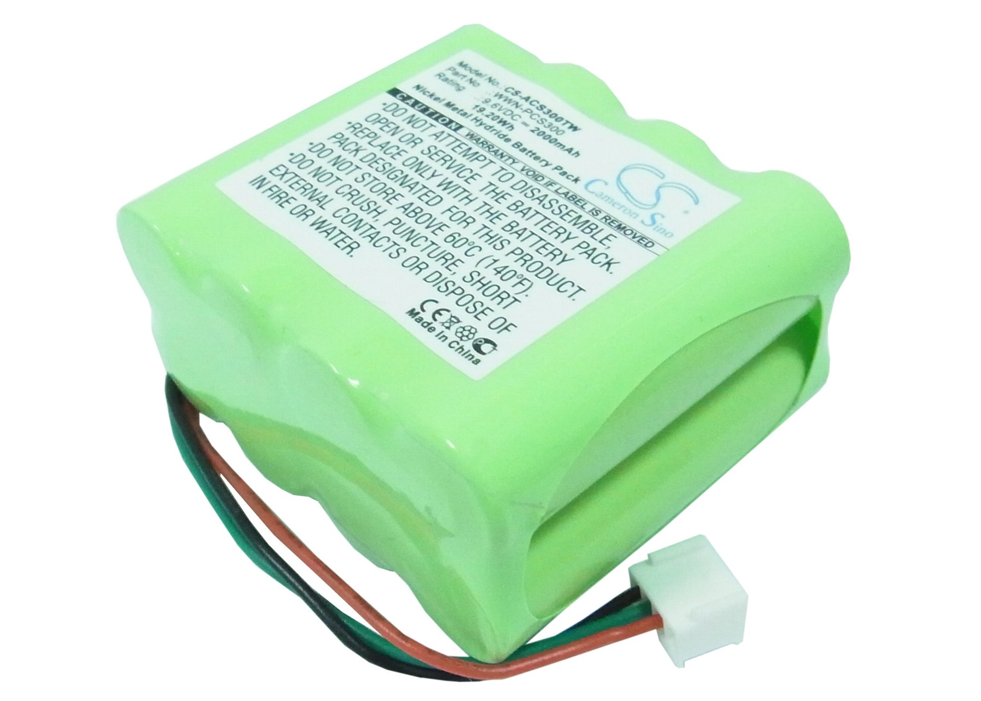 Replacement Battery for AZDEN PCS300 – Two-Way Radio – 2000mAh / 9.6V - image 1