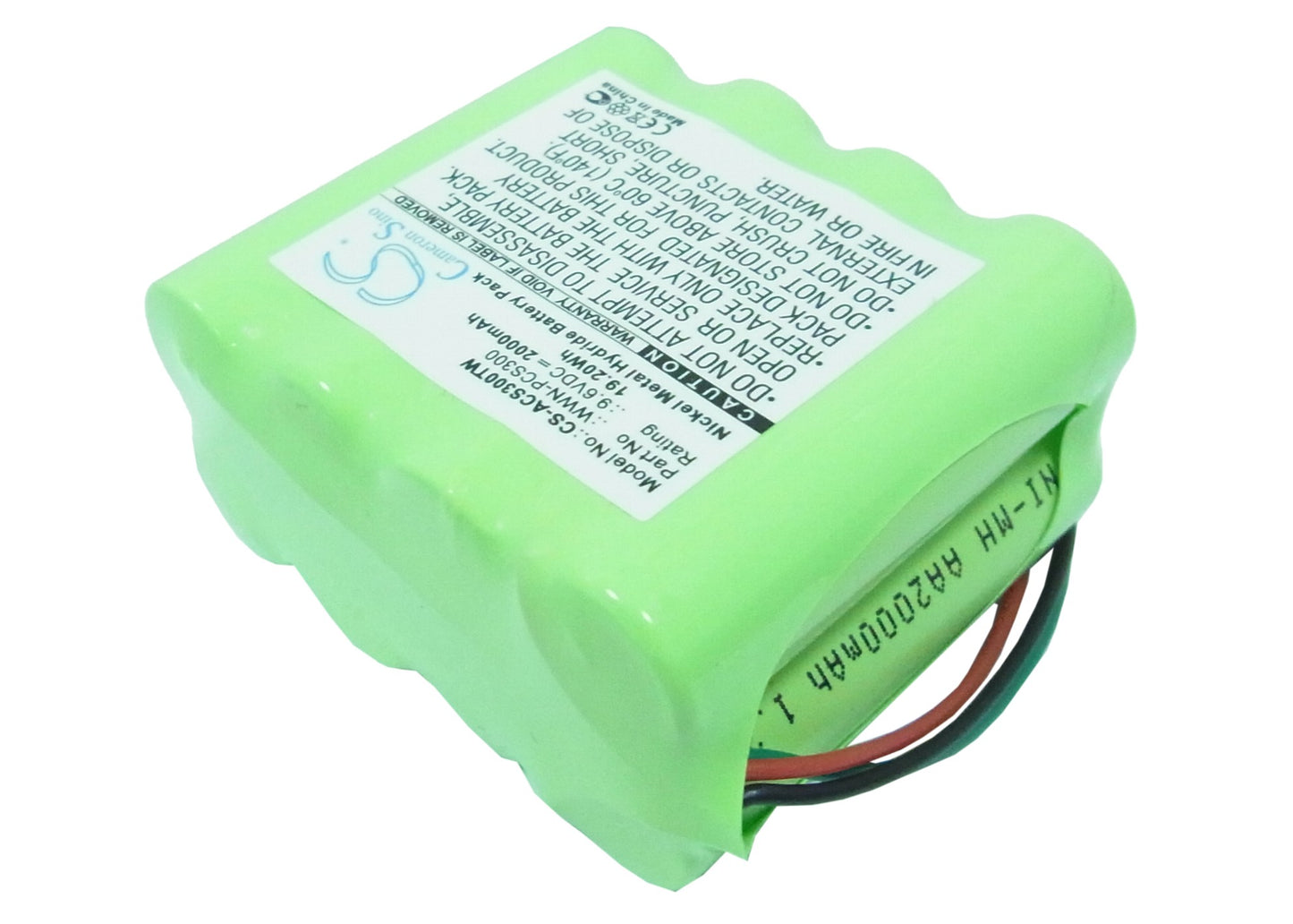 Replacement Battery for AZDEN PCS300 – Two-Way Radio – 2000mAh / 9.6V - image 2