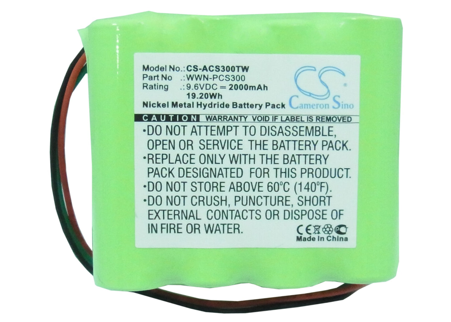 Replacement Battery for AZDEN PCS300 – Two-Way Radio – 2000mAh / 9.6V - image 5