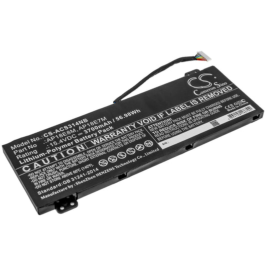 Replacement Battery for Acer Nitro 5 AN515-43-R41A – Notebook, Laptop – 3700mAh / 15.4V