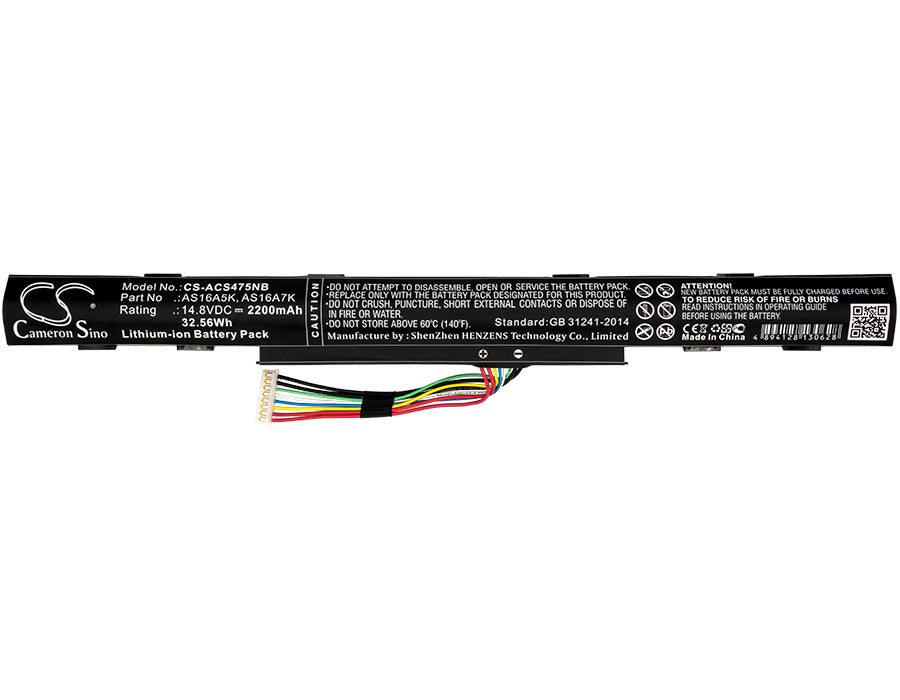 Replacement Battery for Acer Aspire E5-475G – Notebook, Laptop – 2200mAh / 14.8V - image 3