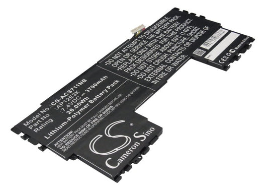 Replacement Battery for Acer Aspire Aspire S7 11" – Notebook, Laptop – 3790mAh / 7.4V