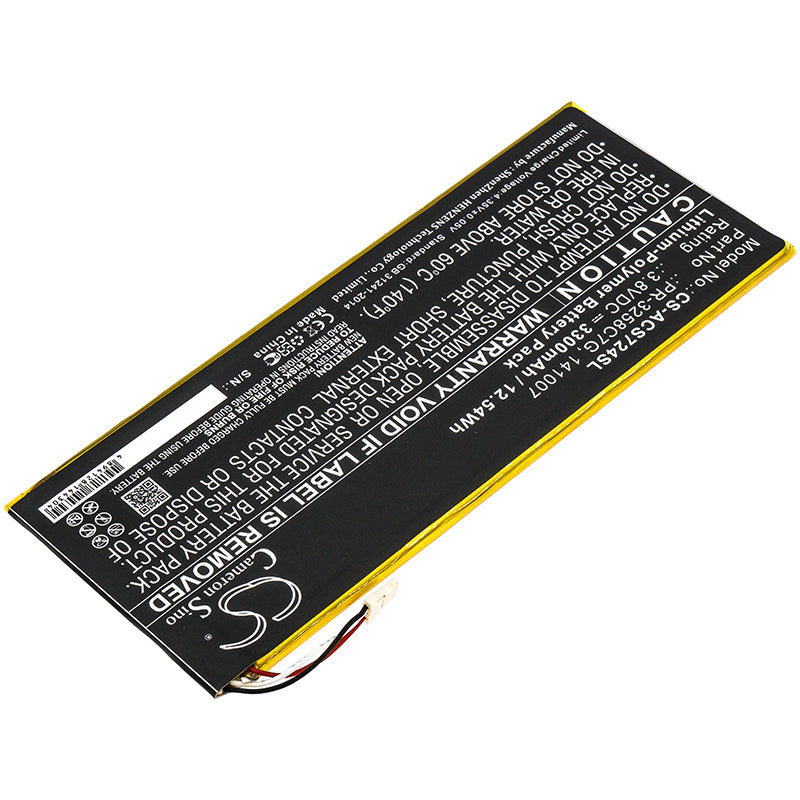 Replacement Battery for Acer Iconia Talk S – Tablet – 3300mAh / 3.8V - image 2