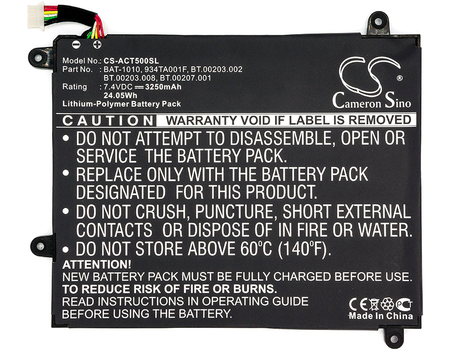 Replacement Battery for Acer Iconia A500 – Tablet – 3250mAh / 7.4V - image 5
