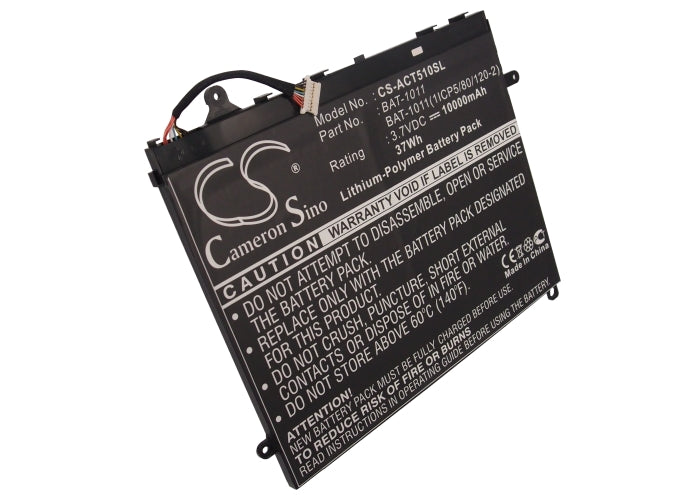 Replacement Battery for Acer Iconia Tab A510 – Tablet – 10000mAh / 3.7V - image 5