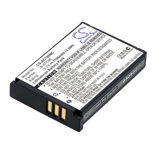 Replacement Battery for Oregon Scientific ATC9k Action Camera – Camera – 1100mAh / 3.7V