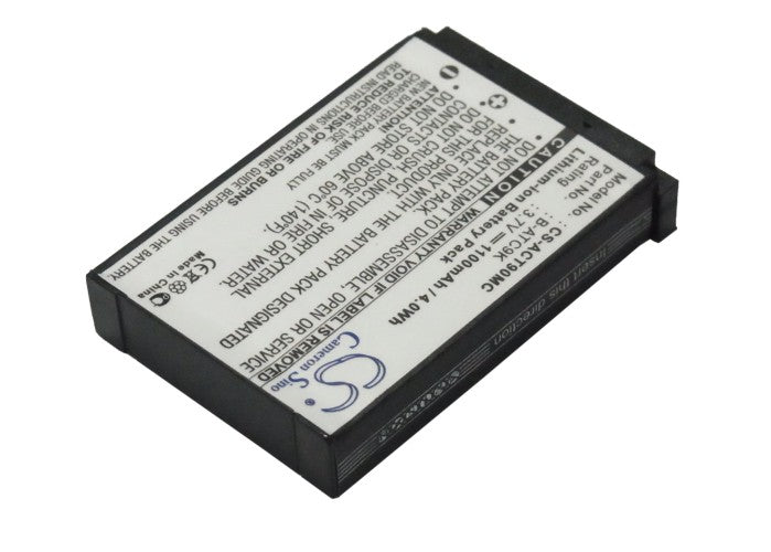 Replacement Battery for Oregon Scientific  ATC9k – Camera – 1100mAh / 4.07Wh / 3.7V