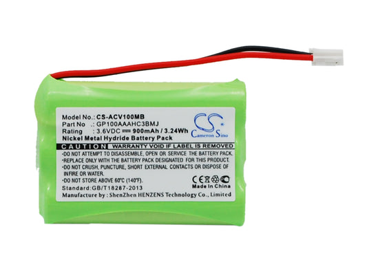 Replacement Battery for Audioline Baby Care V100 – BabyPhone – 900mAh / 3.6V