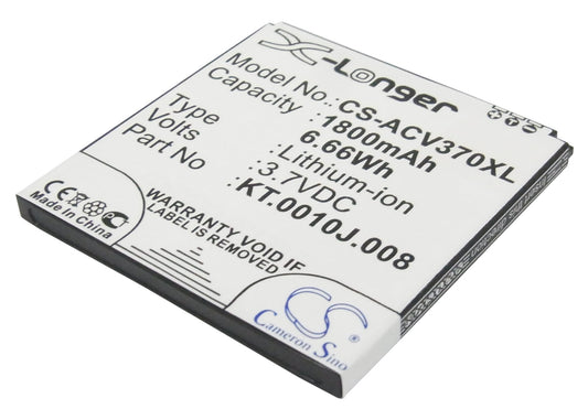 Replacement Battery for Acer Liquid E2 – Mobile, SmartPhone – 1800mAh / 3.7V