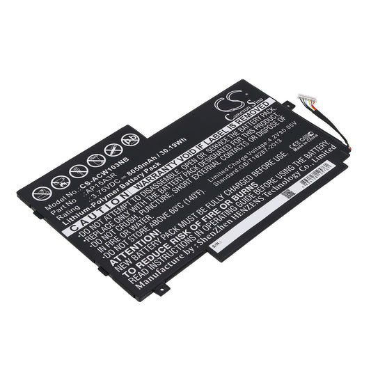 Replacement Battery for Acer Aspire Switch 10E – Notebook, Laptop – 8050mAh / 3.75V