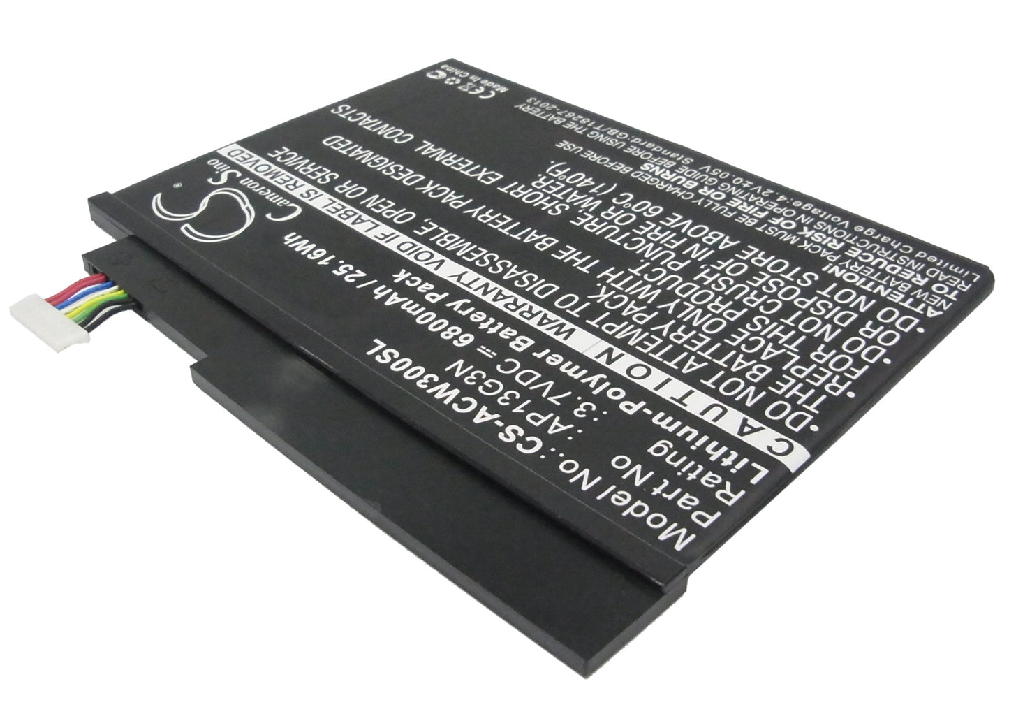 Replacement Battery for Acer Iconia Tab W3 – Tablet – 6800mAh / 3.7V - image 2
