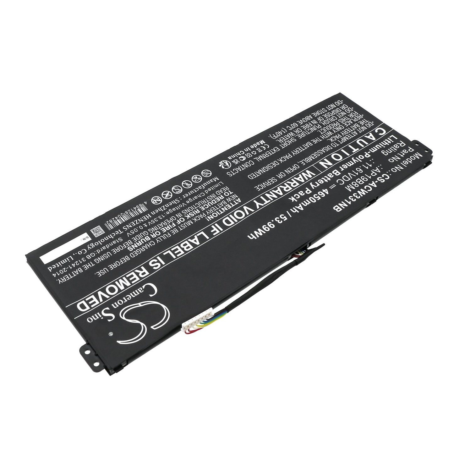 Replacement Battery for Acer  Aspire Vero AV15-52 – Notebook, Laptop – 4650mAh / 53.99Wh / 11.61V