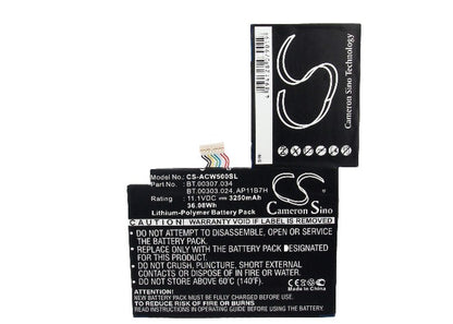 Replacement Battery for Acer Iconia Tab W500 – Tablet – 3250mAh / 11.1V - image 5